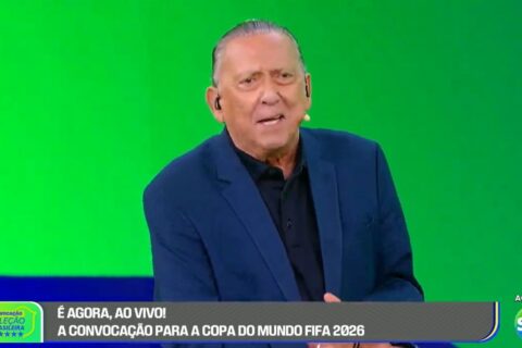 Ibope da TV 18/05: Com Galvão Bueno na convocação, SBT leva chocolate da Globo