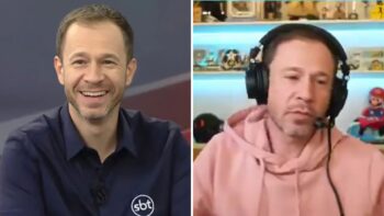 Antes da Copa no SBT, Tiago Leifert é acusado de machismo e reage