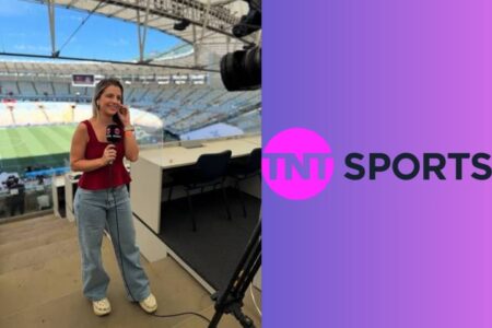 Repórter da TNT Sports não vê rato em entrada ao vivo e assusta André Henning