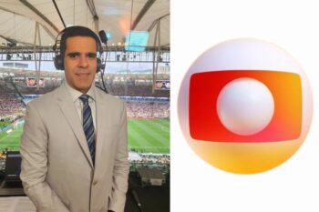 Paulo Andrade chama público para ver concorrente da Globo durante jogo da Copa