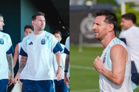 Ausência de Messi na semifinal da Copa contra a Inglaterra preocupa a Argentina