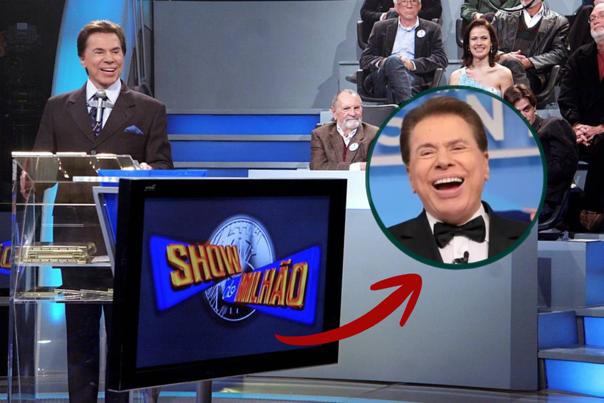 Em 2003, Sílvio Santos apresentava o Show do Milhão.