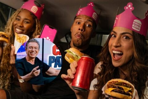 Burguer King arranja mal-estar com a Record ao convidar elenco da Casa do Patrão para comercial
