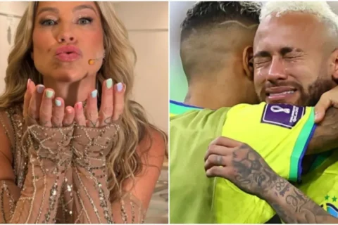 Neymar chora na Copa e Luana Piovani não perde a oportunidade: “Aposentado”