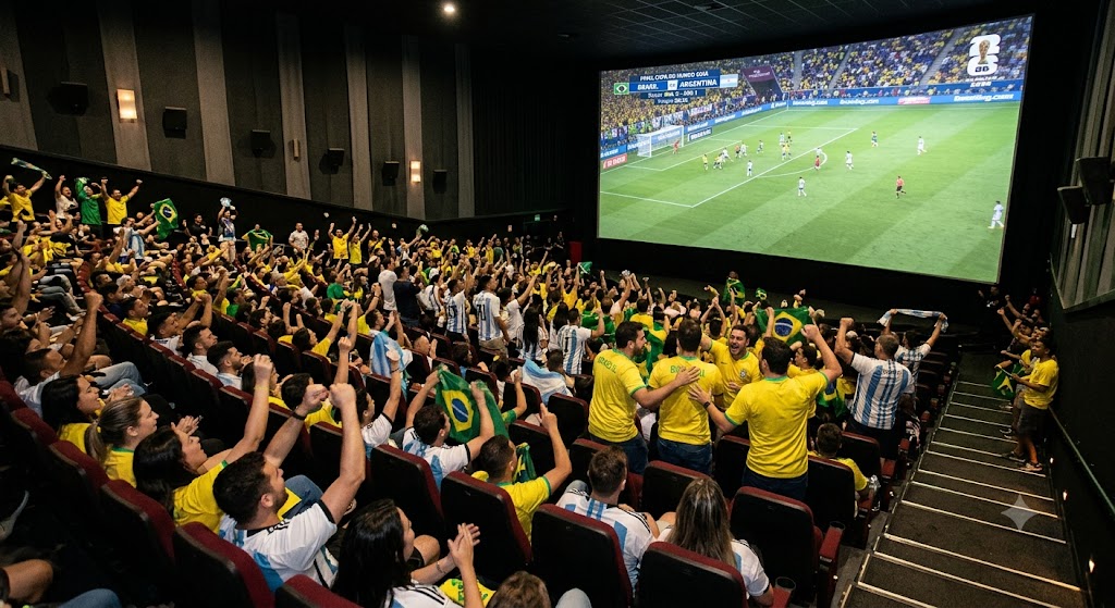 Celular, TV e cinema: Cazé TV fura Globo e SBT e promete transmissão da final da Copa nas telonas