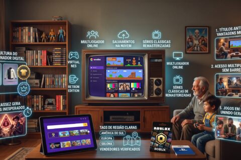 O que ninguém fala sobre o renascimento do retrô na TV por streaming e nos jogos