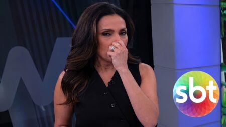 Ex-SBT, Márcia Dantas chora ao vivo e abandona telejornal da Jovem Pan