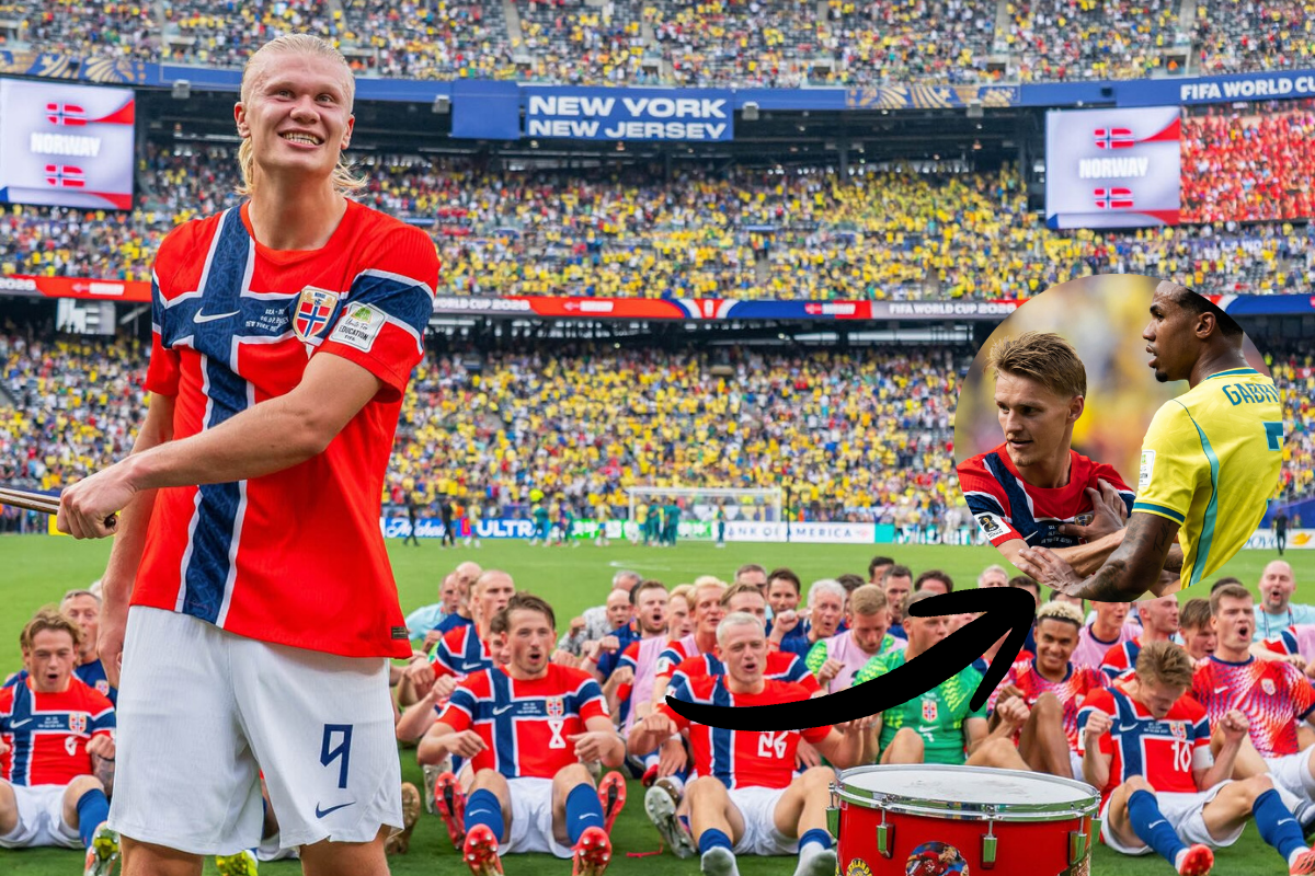 Noruega sofreu com problemas graves.
