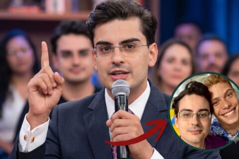 Homem revela romance com Dudu Camargo; apresentador é noivo de Saory desde A Fazenda