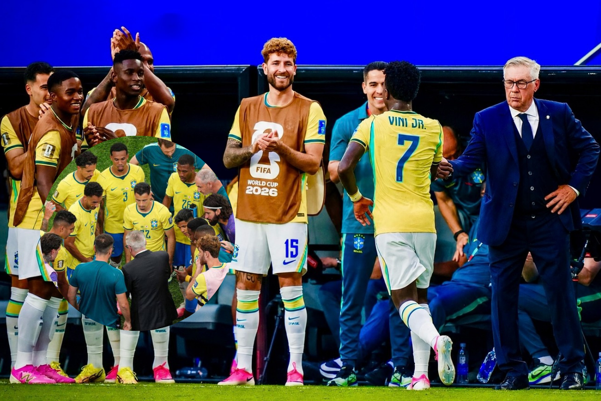 Ancelotti tem contrato com o Brasil até a Copa 2030.