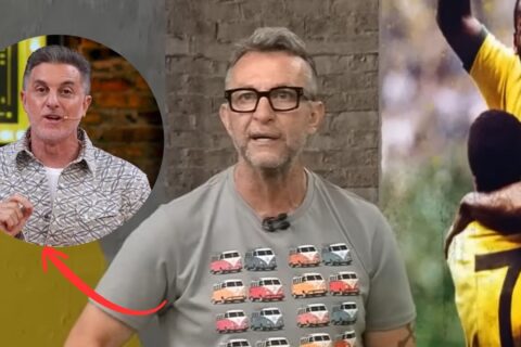 Ao vivo na Band, Craque Neto compra briga com Luciano Huck: “Contra o Bolsa Família!’