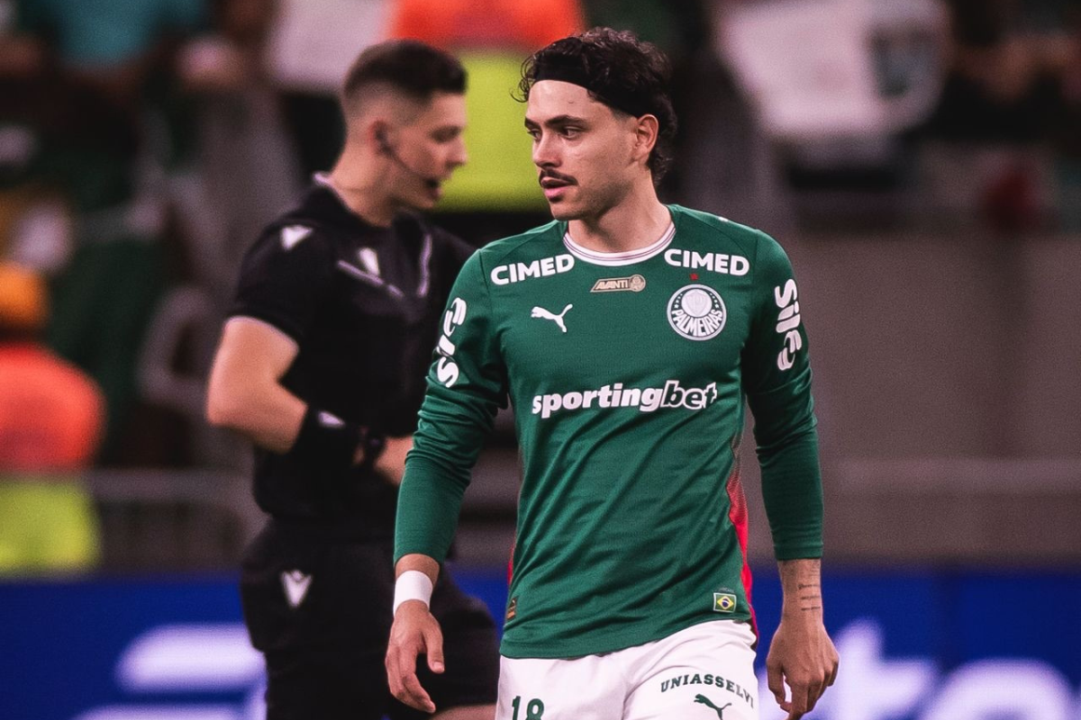 Máurico é jogador do Palmeiras.