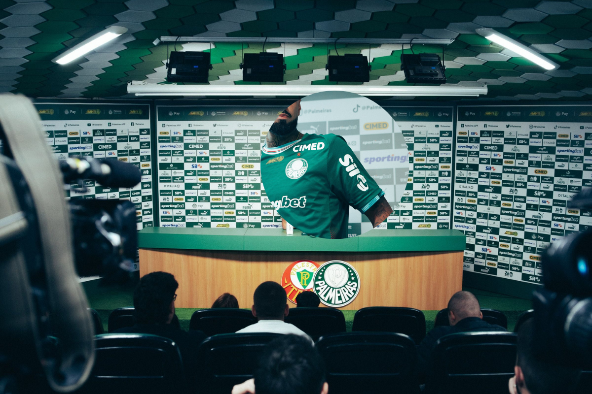 Alexander Barboza é o novo reforço do Palmeiras.
