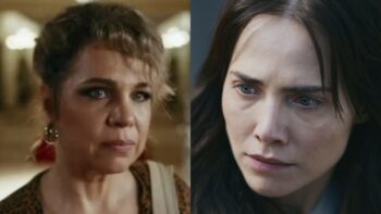 Quem Ama Cuida: Adriana deixa a prisão e se depara com Pilar no túmulo de Arthur