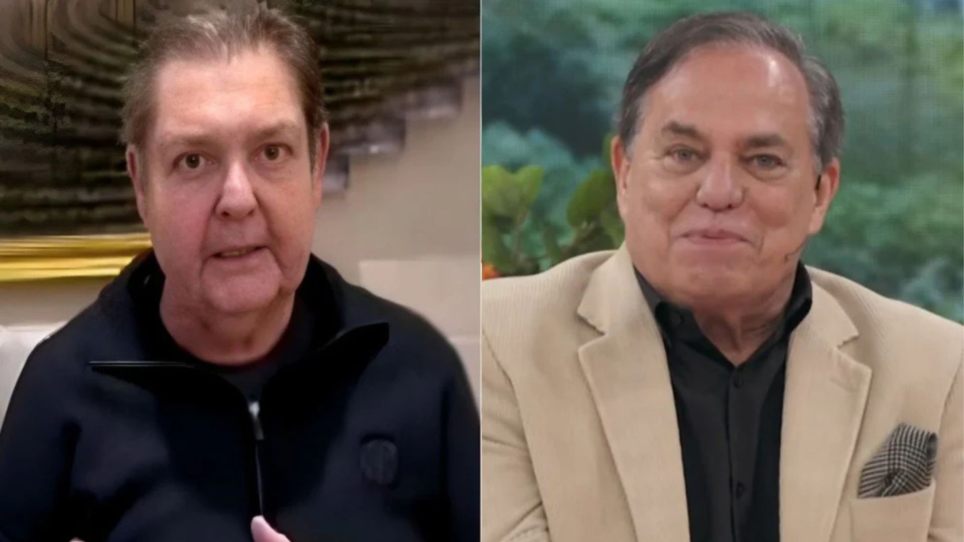 Faustão e Ronnie Von