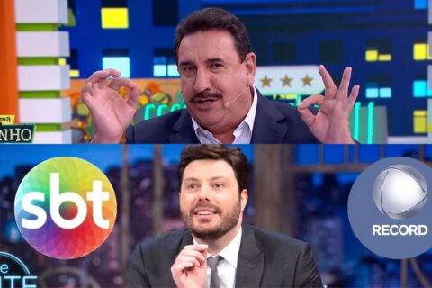Ibope da TV 21/07: Ratinho e Danilo Gentili lideram vitórias do SBT contra a Record