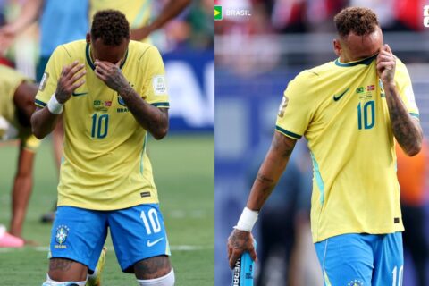 TV argentina escancara choro de Neymar após Brasil perder feio na Copa