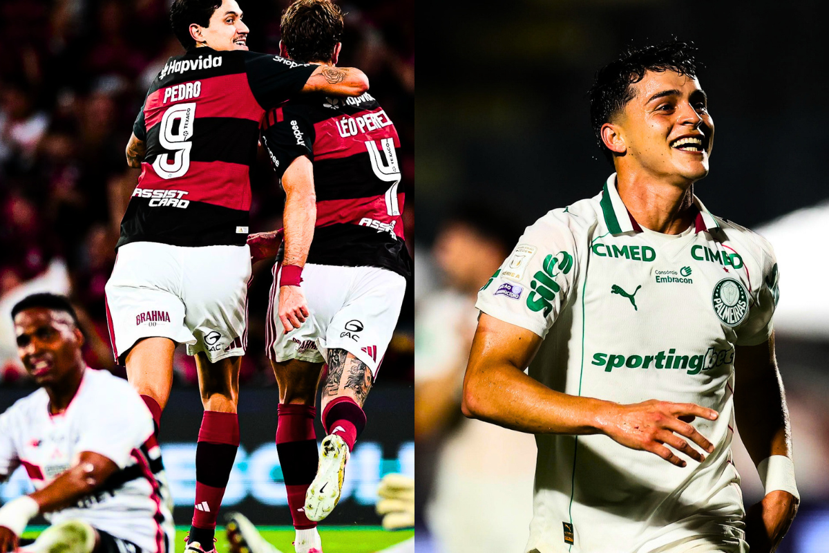 Flamengo e Palmeiras correm na briga pelo título do Brasileirão 2026.