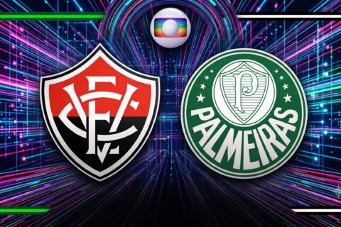 Que horas a Globo exibe Vitória x Palmeiras nesta quarta-feira (29)