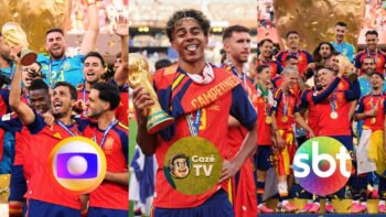 Ibope da TV: Final da Copa dispara a audiência de Globo e SBT; Cazé TV supera 20 milhões