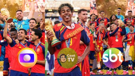 Ibope da TV: Final da Copa dispara a audiência de Globo e SBT; Cazé TV supera 20 milhões