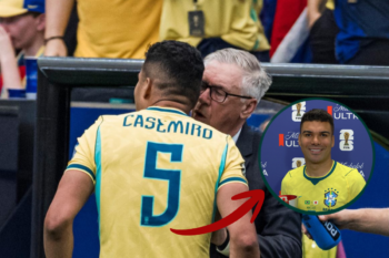 Enquanto Ancelloti ganha R$ 4,6 milhões por mês, Casemiro fatura muito mais no Manchester United