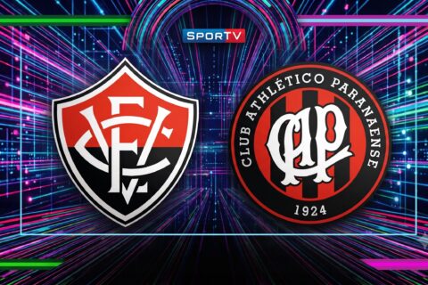 SporTV, Premiere e Ge TV transmitem Athletico-PR x Vitória nesta segunda (3)