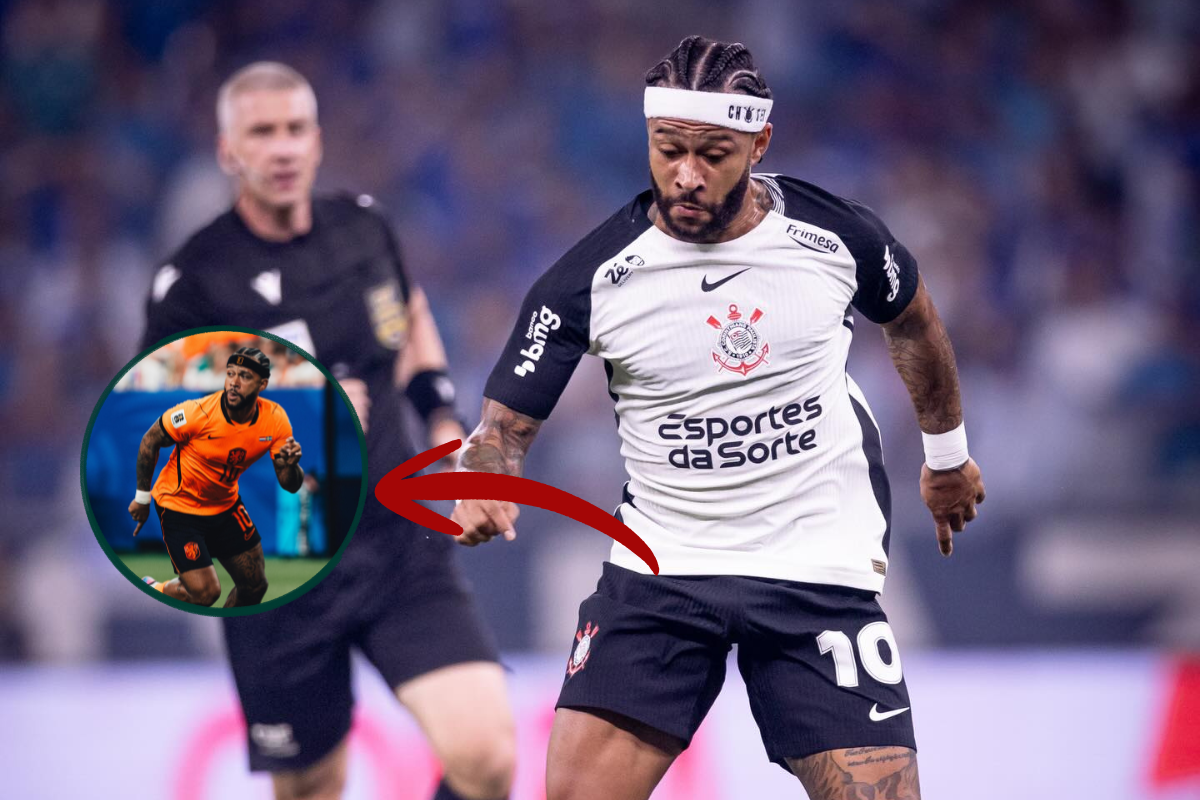 Memphis Depay é um dos ídolos do Corinthians.