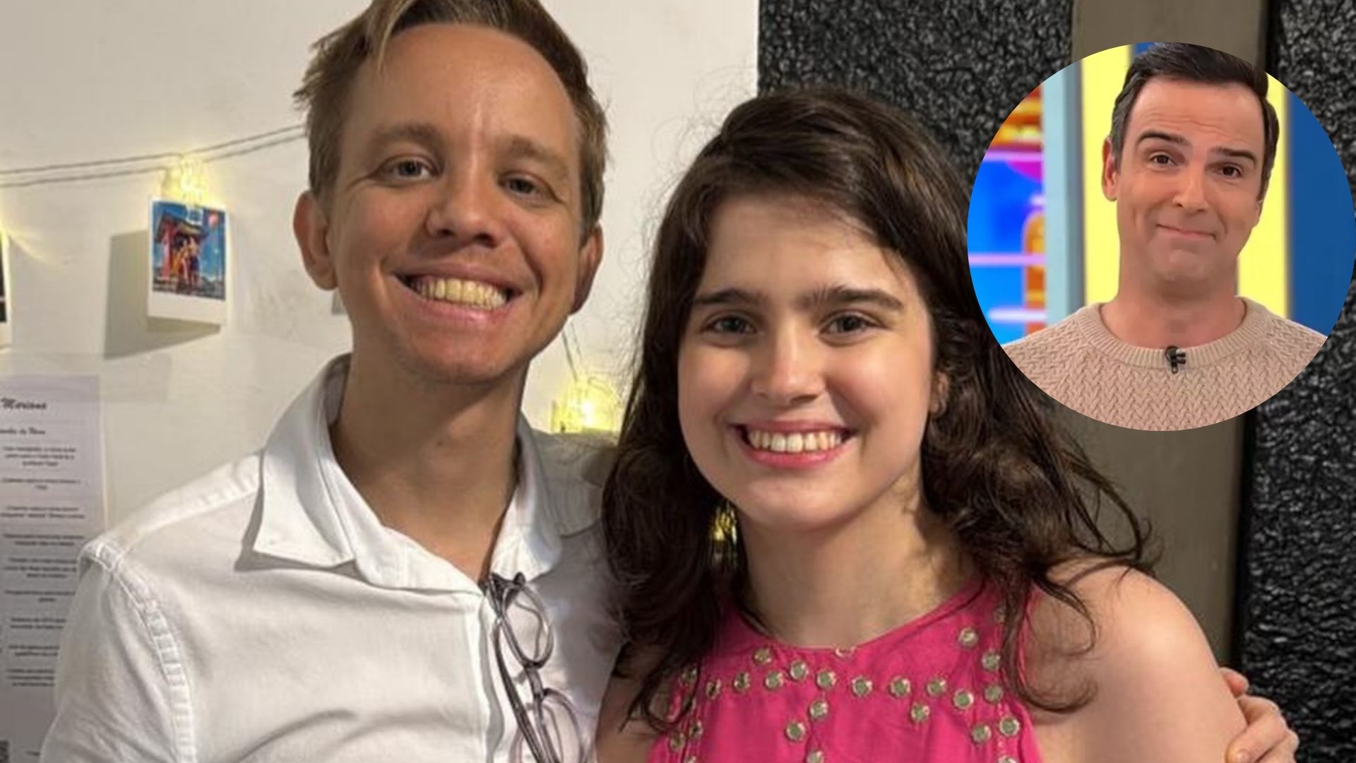 Tadeu Schimdit e filha