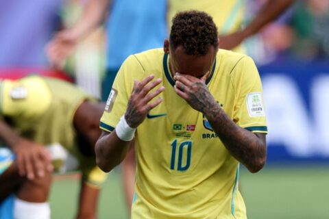 Brasil cansa e Neymar vira o grande alvo dos brasileiros após vexame na Copa
