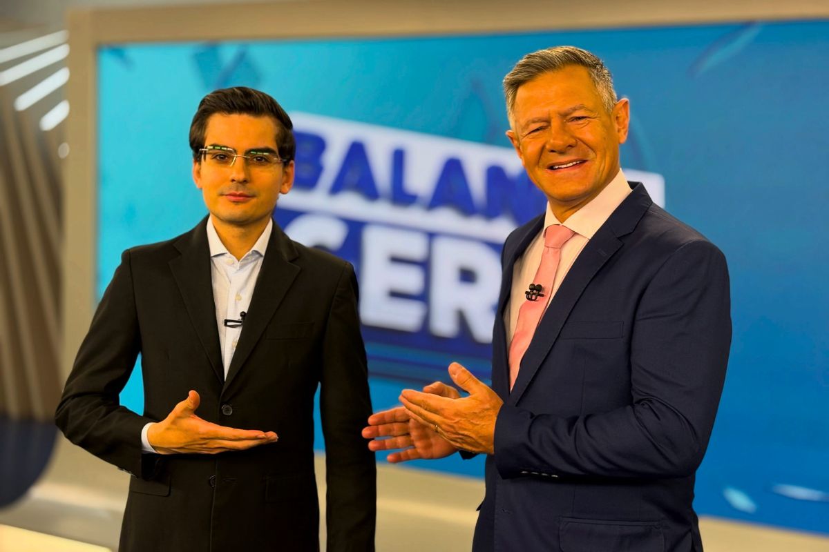 Dudu Camargo faz bons números no comando do Balanço Geral Manhã.