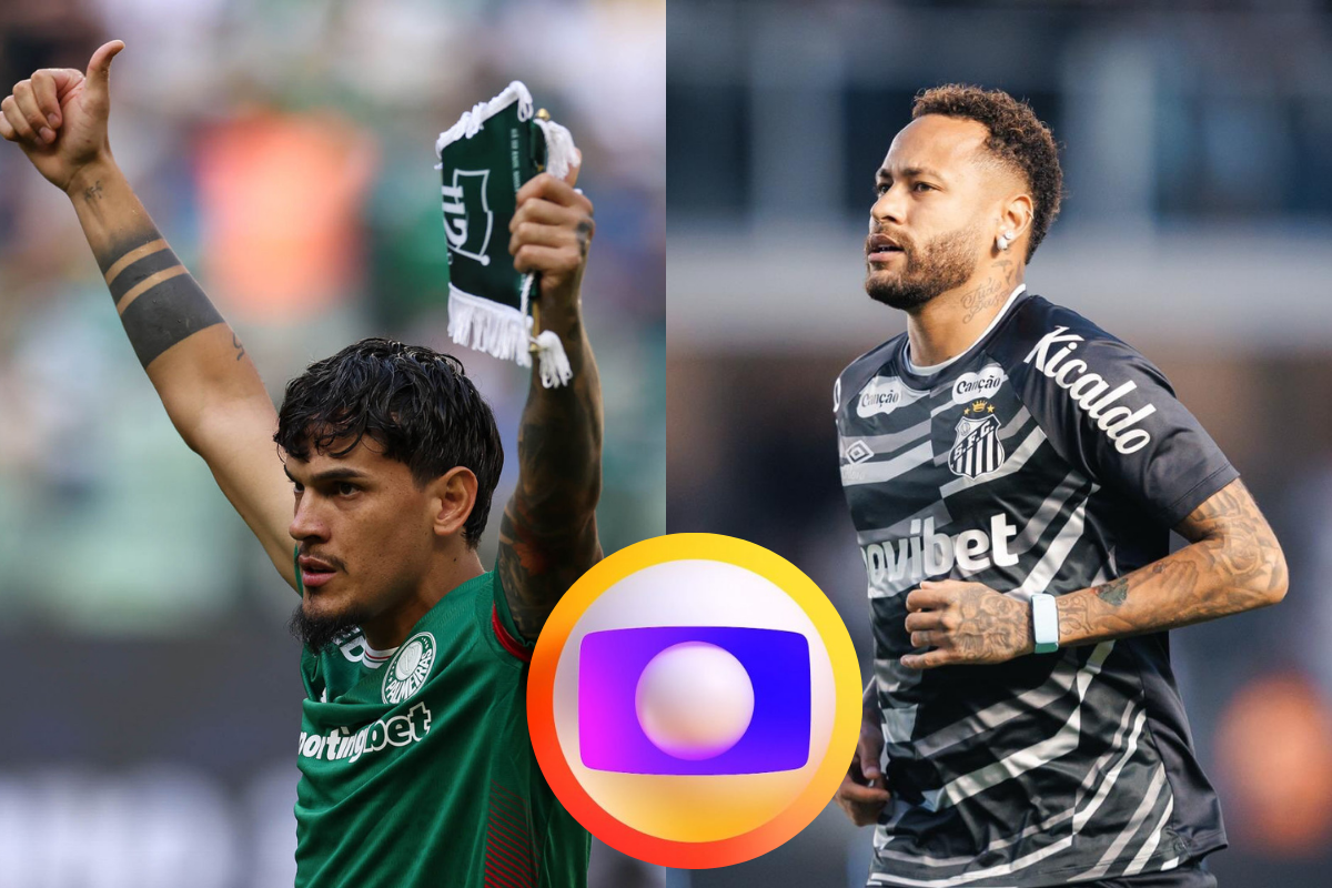 Globo transmite Palmeiras x Santos pela Copa do Brasil.