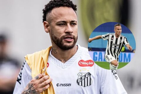 Neymar bate o pé e quer aposta antiga da seleção brasileira no Santos até dia 11 de setembro