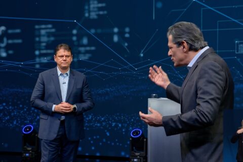 Ibope da TV: Band é surpreendida pela audiência de Tarcísio x Haddad