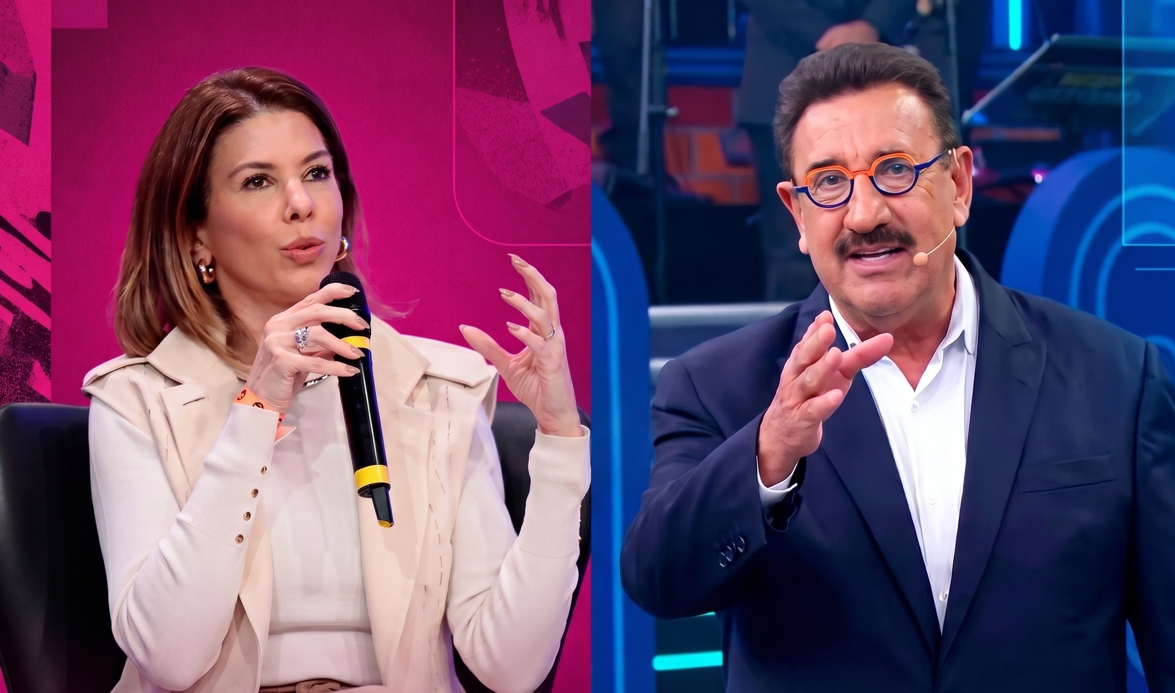 Daniela Beyruti e Ratinho