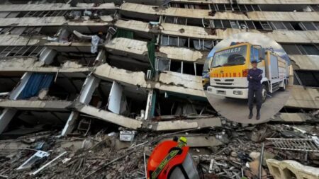 A mulher que trabalhou 18 dias seguidos em área mais atingida pelo terremoto na Venezuela