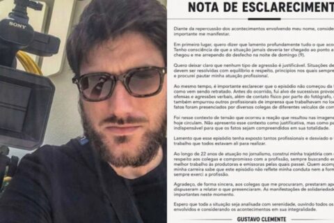 Cinegrafista demitido da Globo após agredir fotógrafo na Band quebra o silêncio