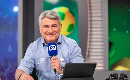Ibope da TV: com Cleber Machado, Record dispara e acumula alta audiência em 9 praças com a transmissão de Botafogo x Palmeiras