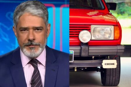 William Bonner aproveita aposentadoria do Jornal Nacional e ostenta garagem com carros antigos de alto valor