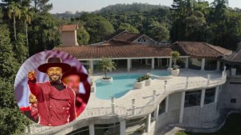 Alexandre Pires atrai olhares com mansão de R$ 16 milhões na Grande SP, ostenta boate privativa e transforma o terreno de 6,9 mil m² em resort