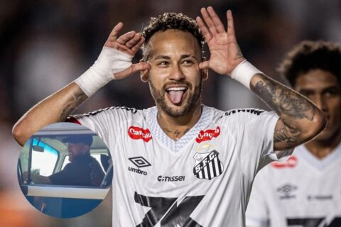 Neymar Jr. ganha Kombi customizada de R$ 300 mil no aniversário de 34 anos, homenageia veículo da infância e ostenta frigobar e TV de 43