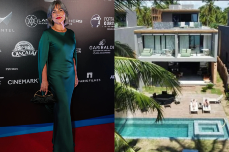 Glória Pires constrói refúgio luxuoso em Angra dos Reis; mansão tem heliponto e cômodos de luxo