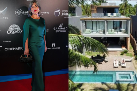 Glória Pires constrói refúgio luxuoso em Angra dos Reis; mansão tem heliponto e cômodos de luxo