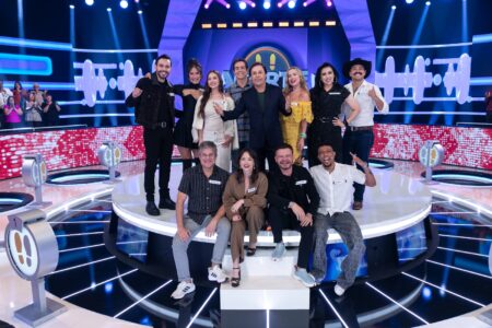 Acerte ou Caia! deste domingo (27) reúne atores, cantores e influenciadores na disputa pelo prêmio de até R$ 300 mil