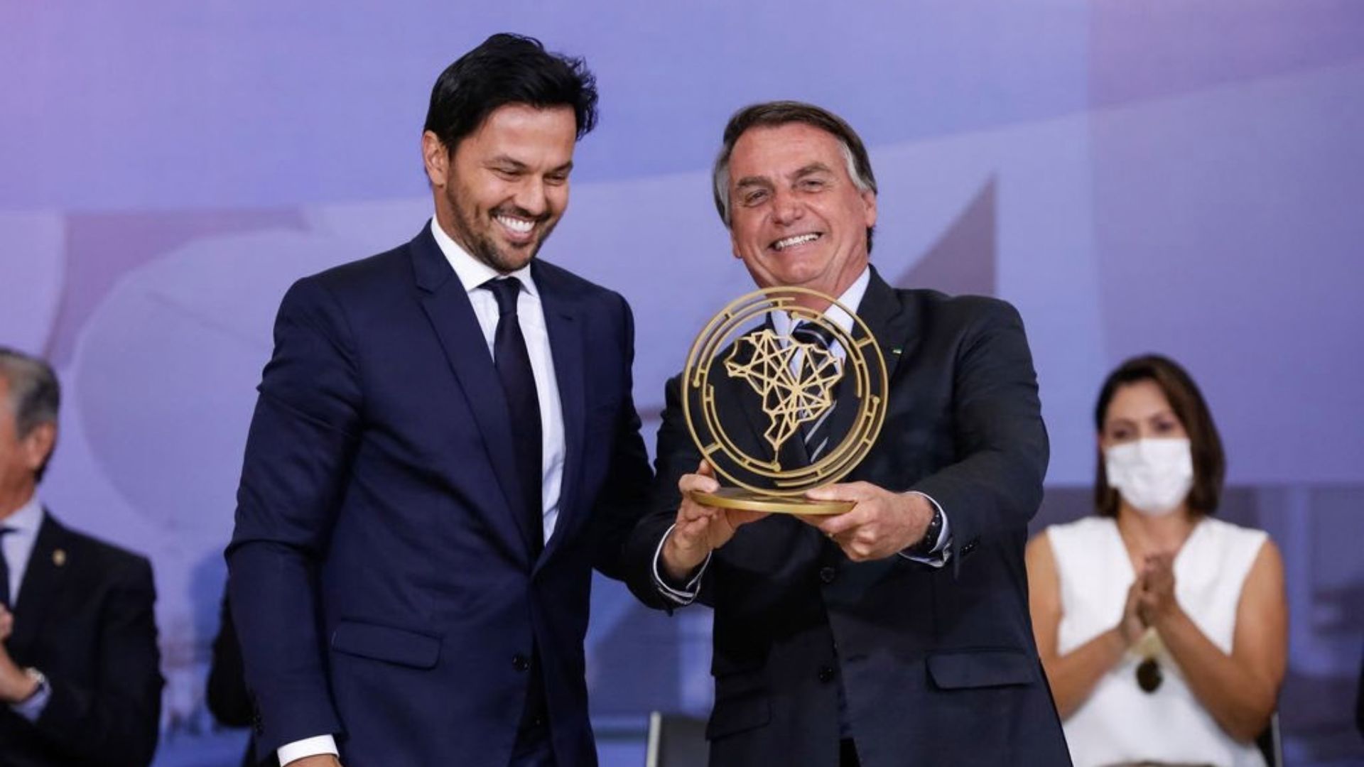 Fábio Faria. marido de Patrícia Abravanel, foi ministro das Comunicações do governo de Jair Bolsonaro