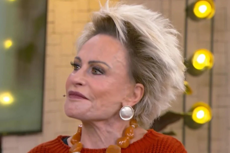 Ana Maria Braga se emociona com relato de superação