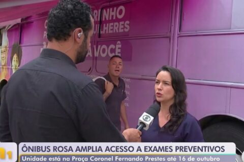 Ao vivo na Globo, entrevista é cortada após homem declarar guerra a Flávio Bolsonaro