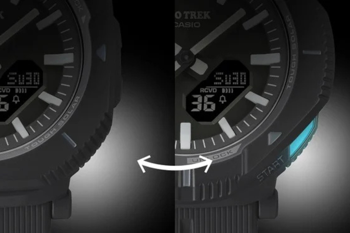 Novo relógio da Casio, versão preto
