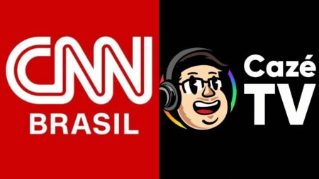 CNN Brasil mergulha no esporte de vez, assina com a Cazé TV e garante campeonato de futebol ao vivo