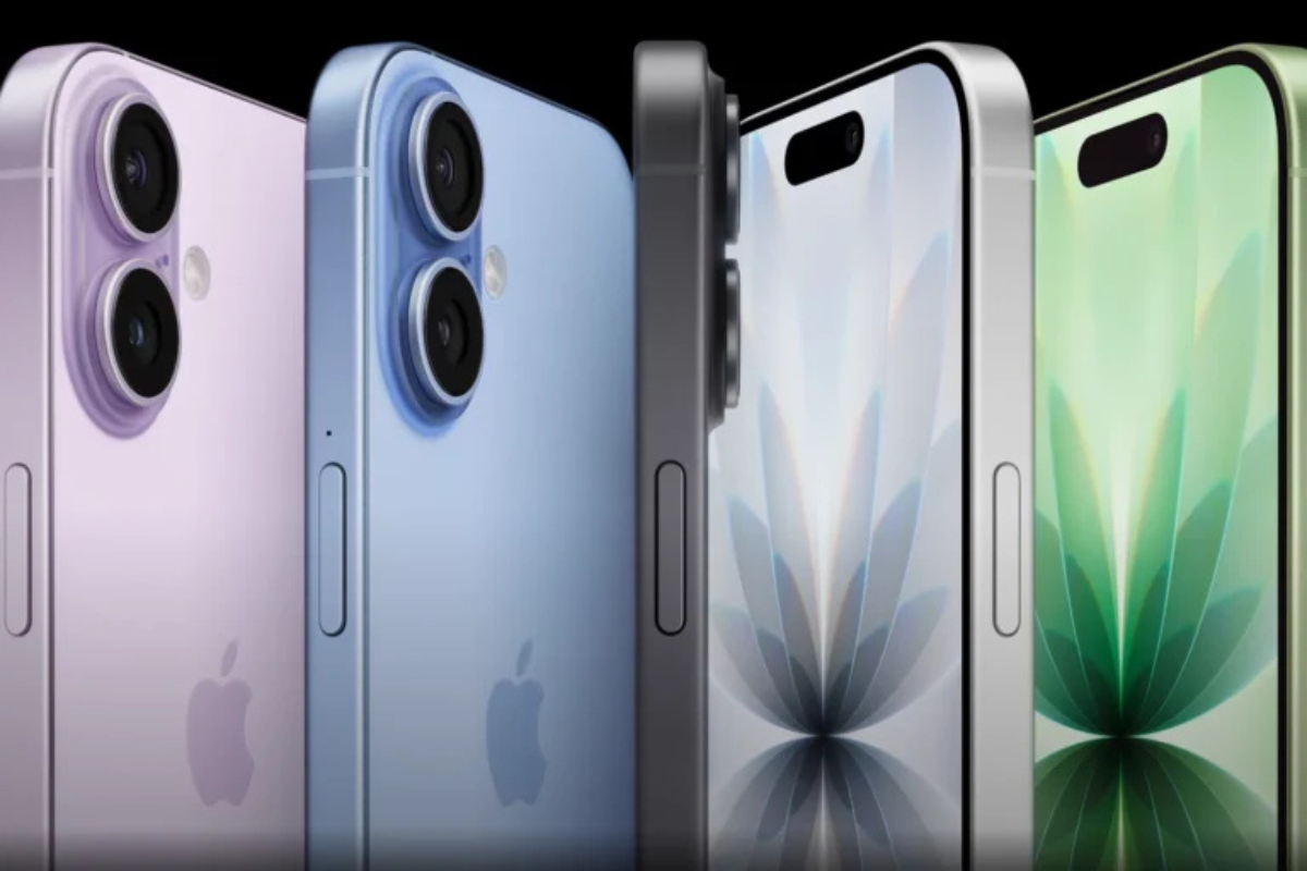 iPhone 17 em várias cores